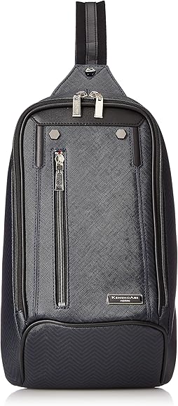 Amazon | [ケンショウ アベ] ムゲン ボディバッグ 4463 ネイビー